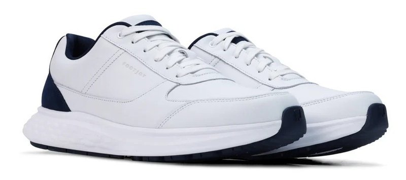 FootJoy Hampton scarpe da golf uomo, bianco/blu