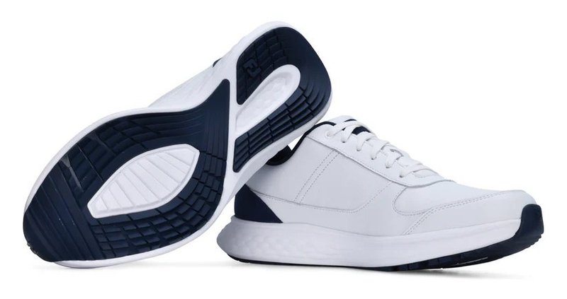 FootJoy Hampton scarpe da golf uomo, bianco/blu