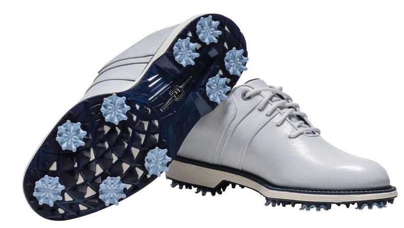 FootJoy Premiere Series Packard scarpe da golf donna, bianco/blu