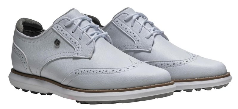 FootJoy FootJoy Traditions Spikeless scarpe da golf donna, bianche