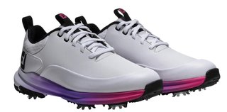 FootJoy Tour Rival scarpe da golf donna, bianco/rosa