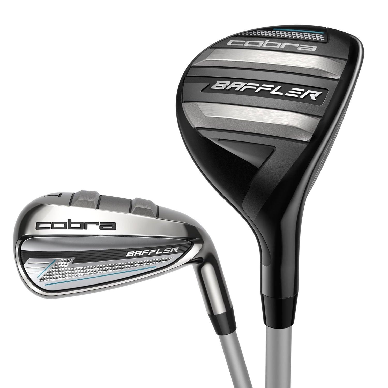 Cobra BAFFLER Black Silver ferri da golf, grafite