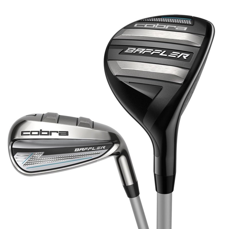 Cobra BAFFLER Black Silver ferri da golf, grafite