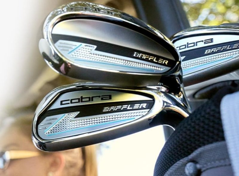 Cobra BAFFLER Black Silver ferri da golf, grafite