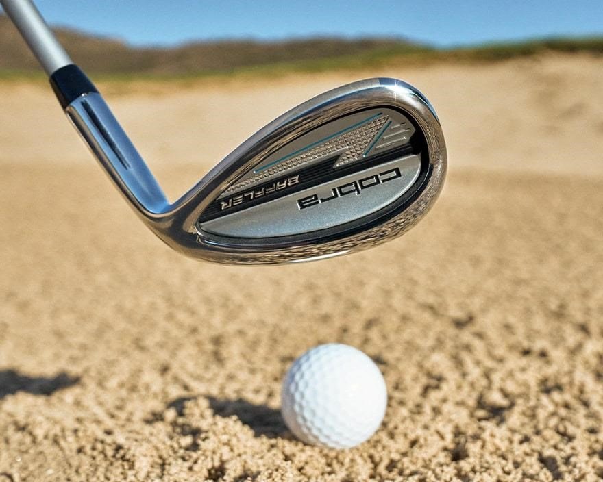 Cobra BAFFLER Black Silver ferri da golf, grafite
