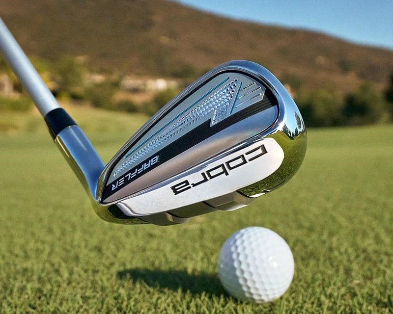 Cobra BAFFLER Black Silver ferri da golf, grafite