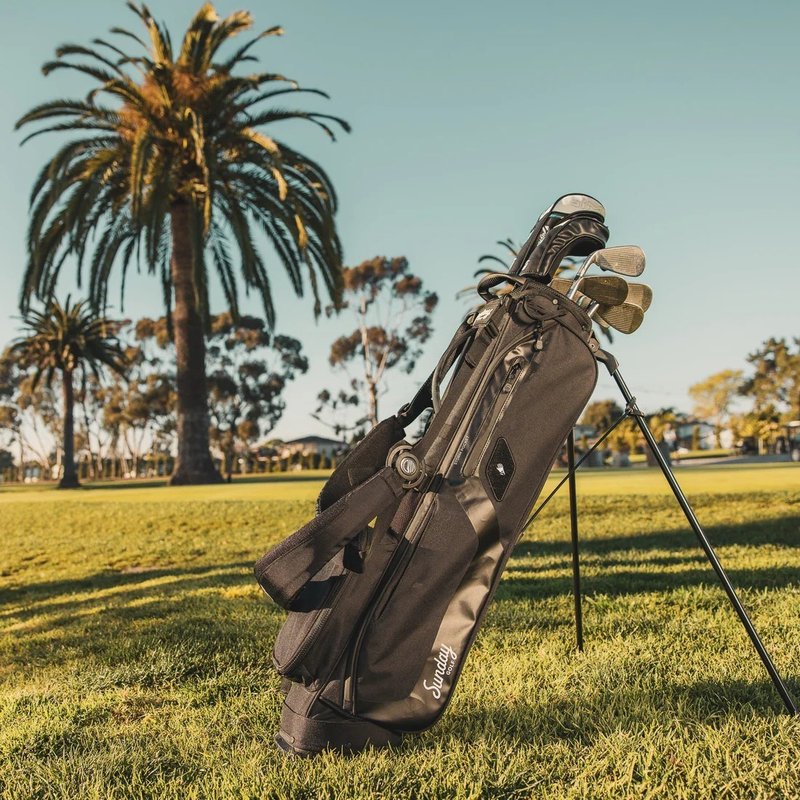 Sunday Golf El Camino pencil bag, nero opaco