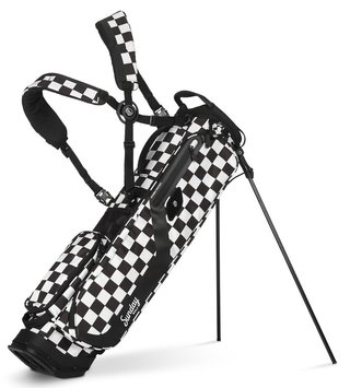 Sunday Golf El Camino pencil bag, nero/bianco checker