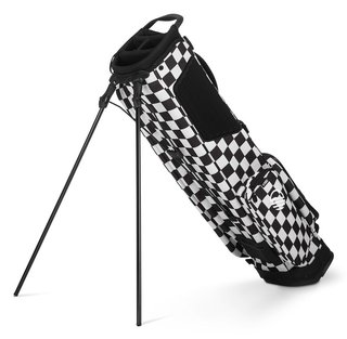 Sunday Golf El Camino pencil bag, nero/bianco checker