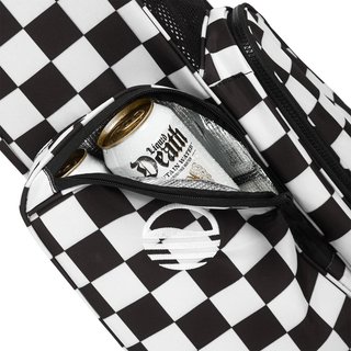 Sunday Golf El Camino pencil bag, nero/bianco checker