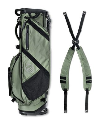 Sunday Golf Ranger stand bag, sage