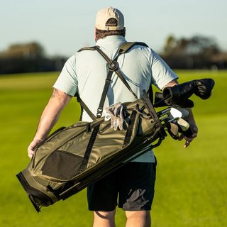Sunday Golf Ranger stand bag, sage