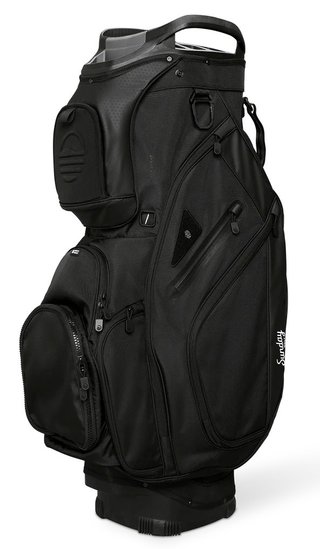 Sunday Golf Big Rig cart bag, nero opaco