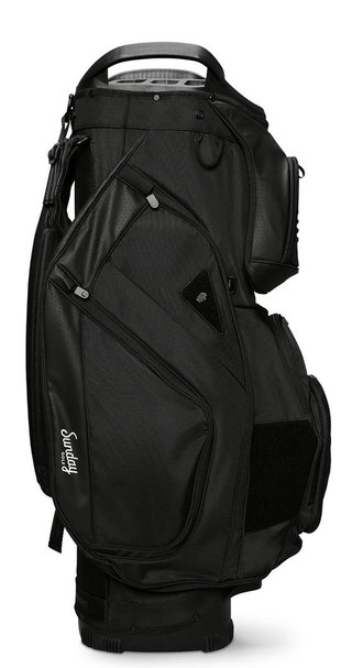 Sunday Golf Big Rig cart bag, nero opaco