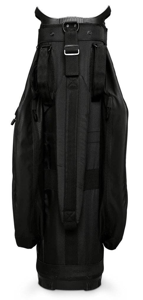 Sunday Golf Big Rig cart bag, nero opaco