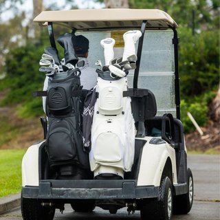 Sunday Golf Big Rig S-Class cart bag, bianco