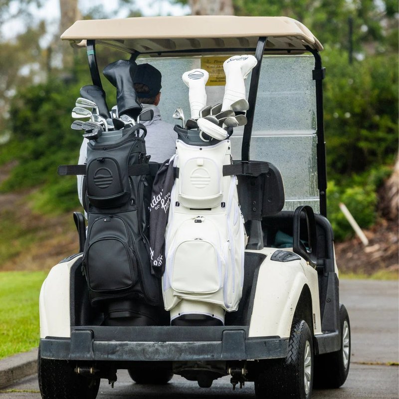 Sunday Golf Big Rig S-Class cart bag, bianco