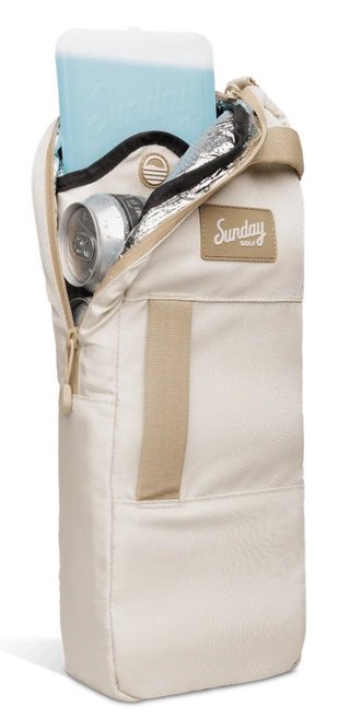 Sunday Golf Big Frosty can cooler toasted almond