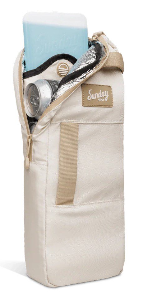 Sunday Golf Big Frosty can cooler toasted almond