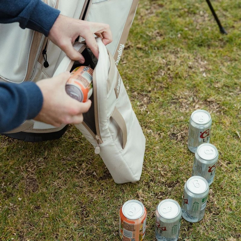Sunday Golf Big Frosty can cooler toasted almond