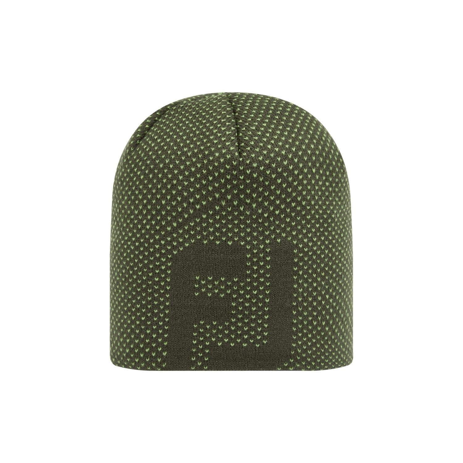 FootJoy FJ Dot Jacquard Beanie berretto invernale, olive/acid green