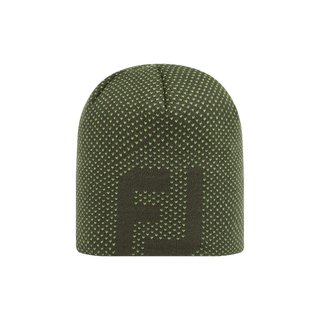FootJoy FJ Dot Jacquard Beanie berretto invernale, olive/acid green