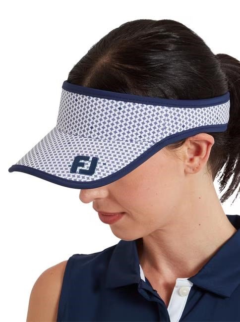 FootJoy ladies visor visiera, dusty lavender/navy
