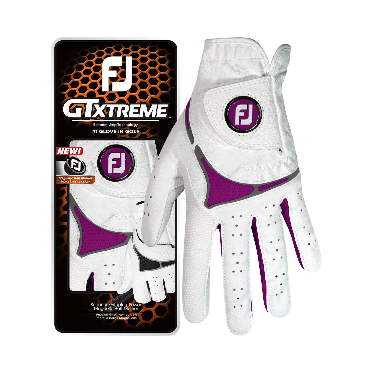 FootJoy GTxtreme guanto da golf donna, bianco/fucsia