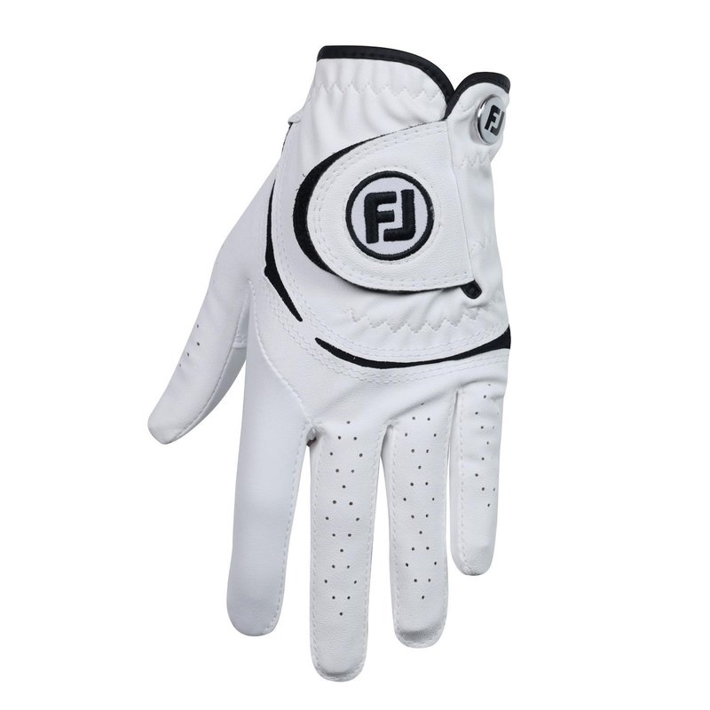 FootJoy FJ Junior guanto da golf per bambini, bianco