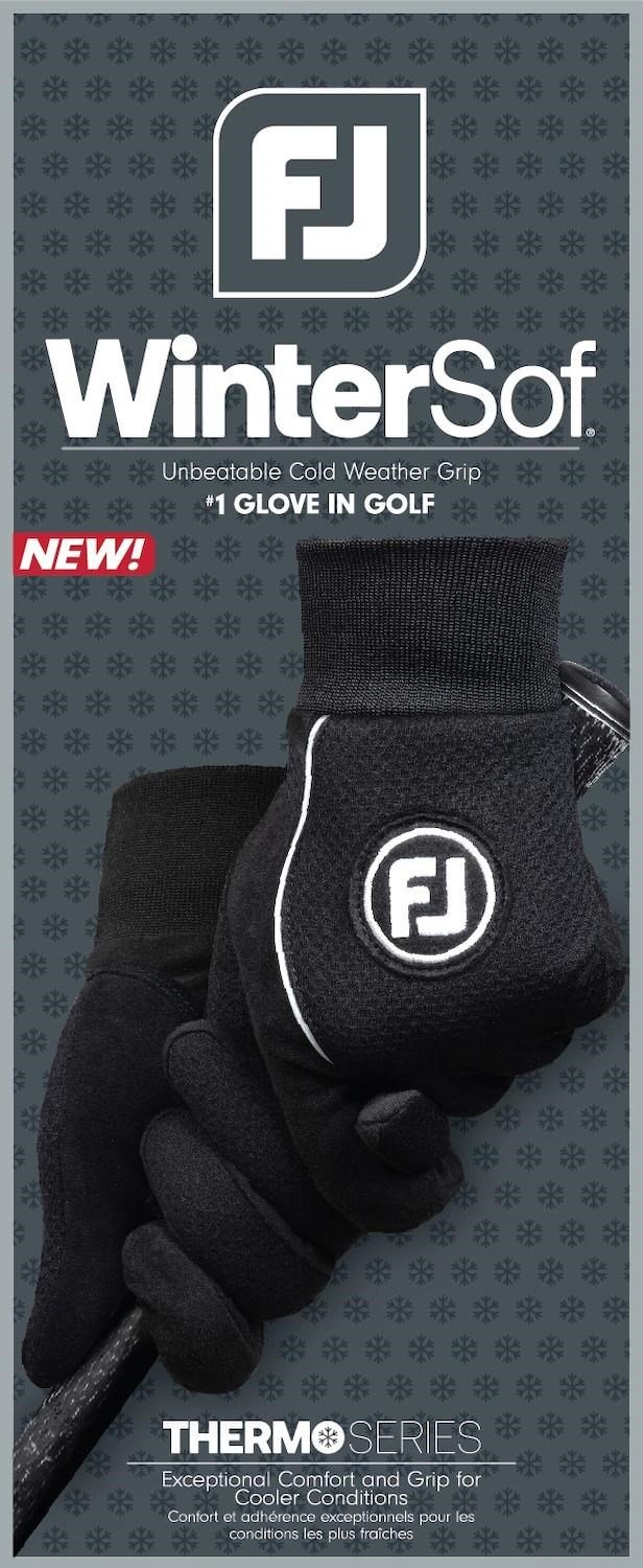 FootJoy WinterSof guanto da golf da uomo (paio), nero