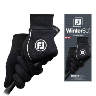 FootJoy WinterSof guanto da golf da uomo (paio), nero