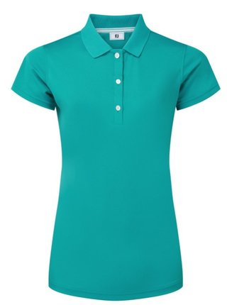 FootJoy Stretch Pique Solid polo donna, verde