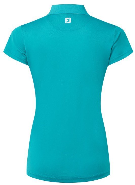 FootJoy Stretch Pique Solid polo donna, verde