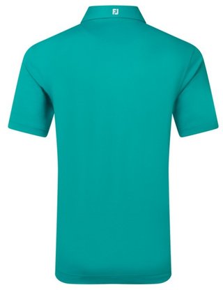 FootJoy Stretch Pique Solid polo uomo, tile blue
