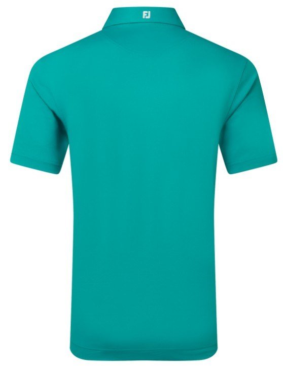 FootJoy Stretch Pique Solid polo uomo, tile blue