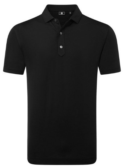FootJoy Lisle Solid polo uomo, nero