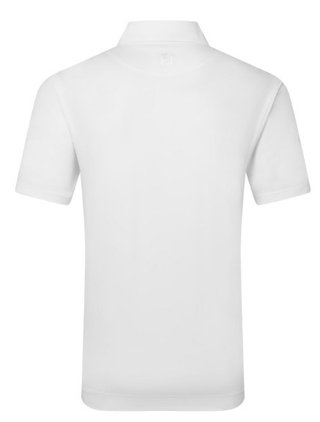 FootJoy Lisle Solid polo da uomo, bianco