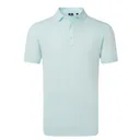 FootJoy Lisle Solid polo uomo, ice blue