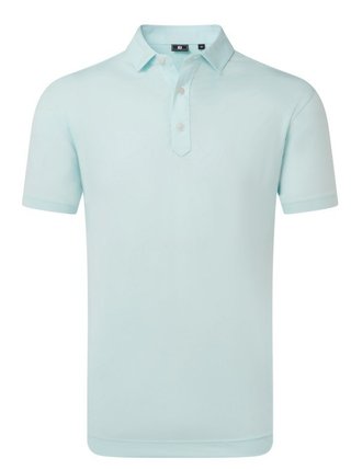 FootJoy Lisle Solid polo uomo, ice blue