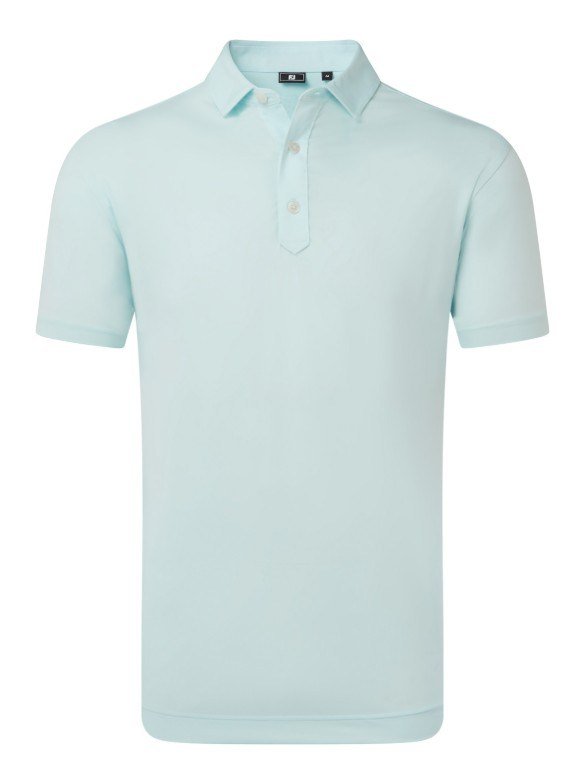 FootJoy Lisle Solid polo uomo, ice blue