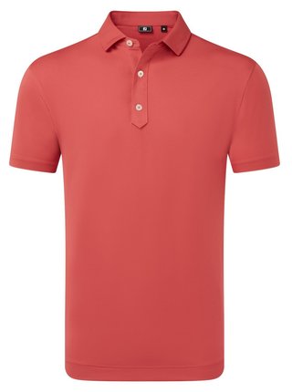 FootJoy Lisle Solid polo uomo, nantucket red