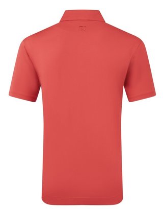 FootJoy Lisle Solid polo uomo, nantucket red