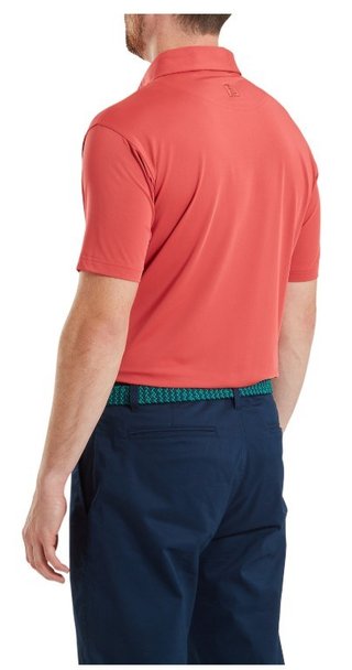 FootJoy Lisle Solid polo uomo, nantucket red