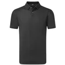 FootJoy Modernist Geo Pique polo da uomo, charcoal/black