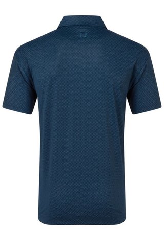 FootJoy Modernist Geo Pique polo uomo, navy tonal