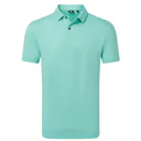 FootJoy Modernist Geo Pique polo da uomo, blue reef/sea glass