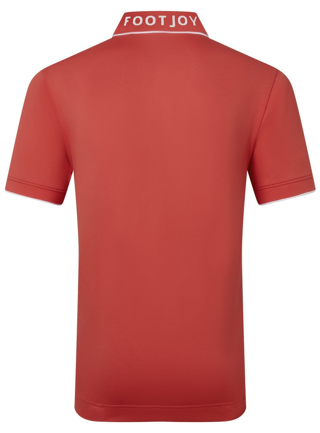 FootJoy FJ Wordmark Pique polo da uomo, nantucket red