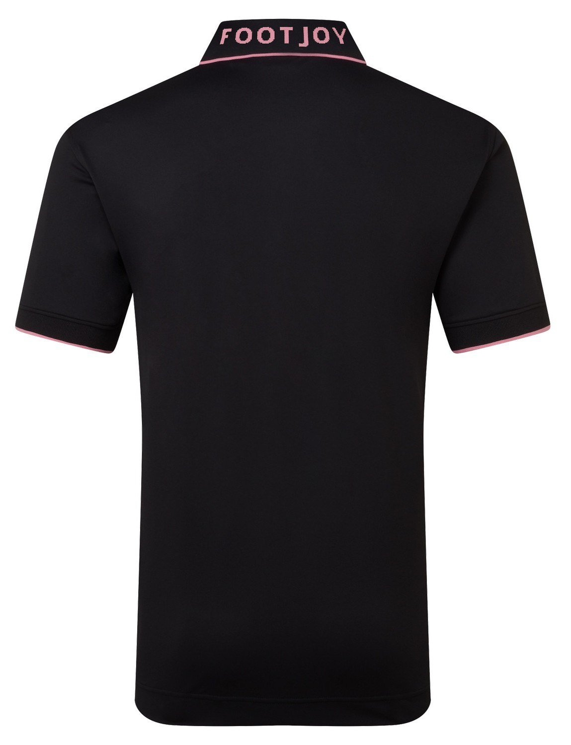 FootJoy FJ Wordmark polo uomo, pique black