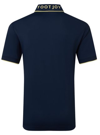 FootJoy FJ Wordmark Pique polo uomo, navy