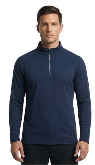 FootJoy Wordmark Chill Out felpa uomo, navy/bianco